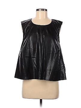 Good American Faux Leather Top (view 1)