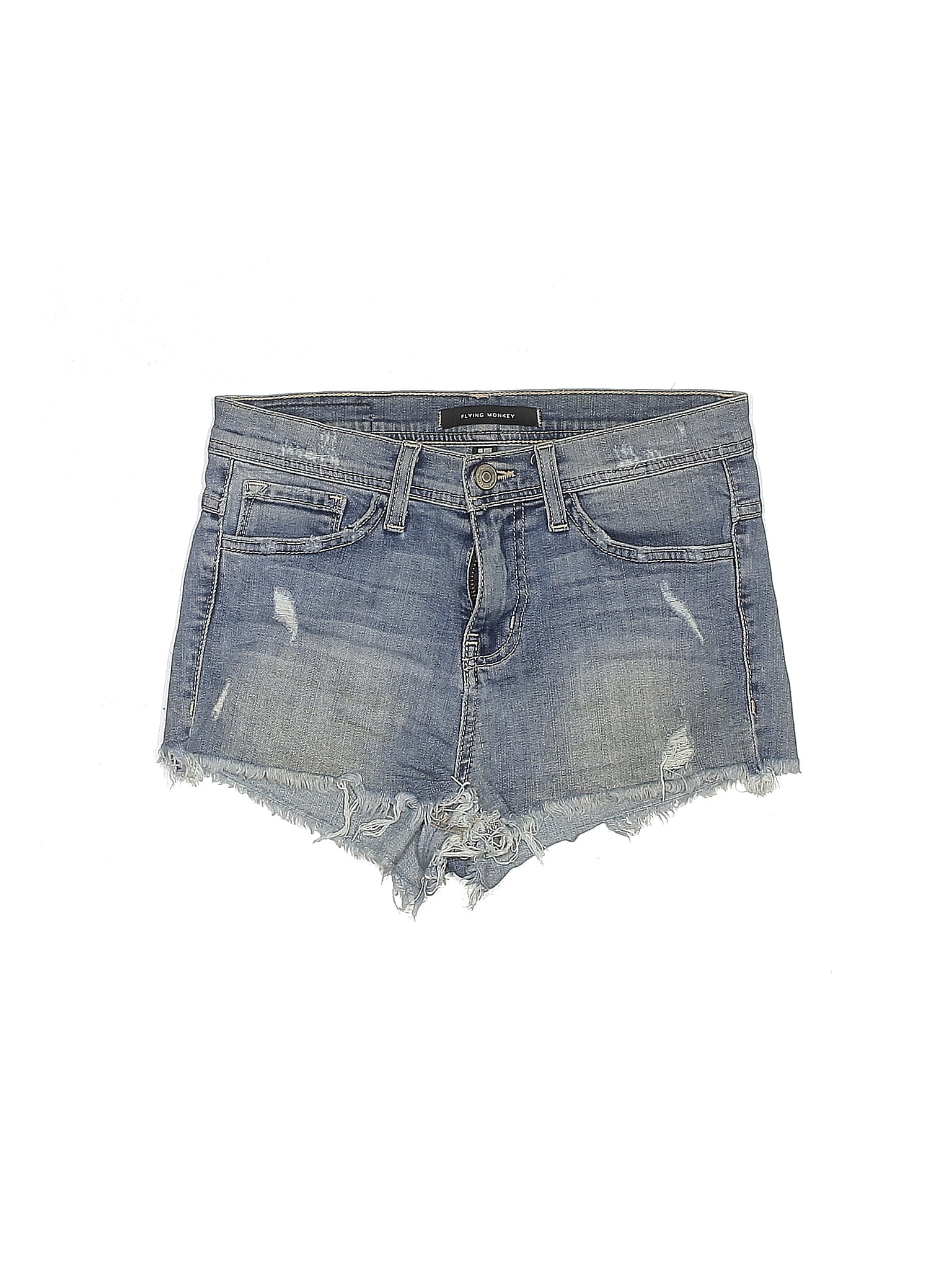 Flying Monkey Blue Denim Shorts 25 Waist - 68% off | ThredUp