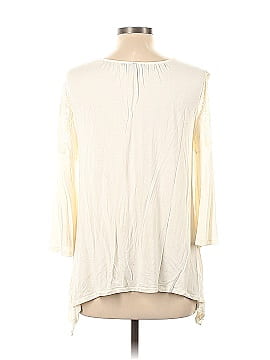 Cable & Gauge 3/4 Sleeve Blouse (view 2)