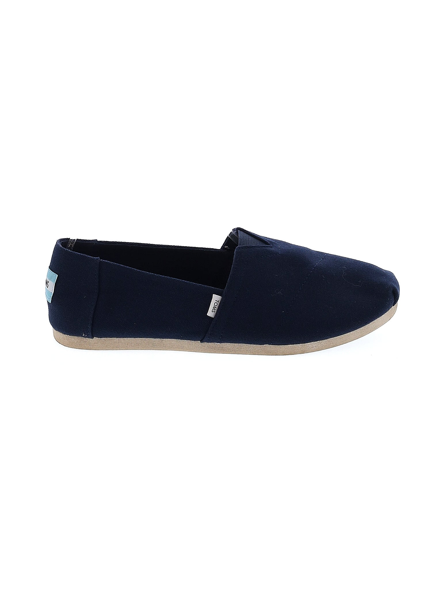 TOMS Blue Flats Size 9 - 52% off | thredUP