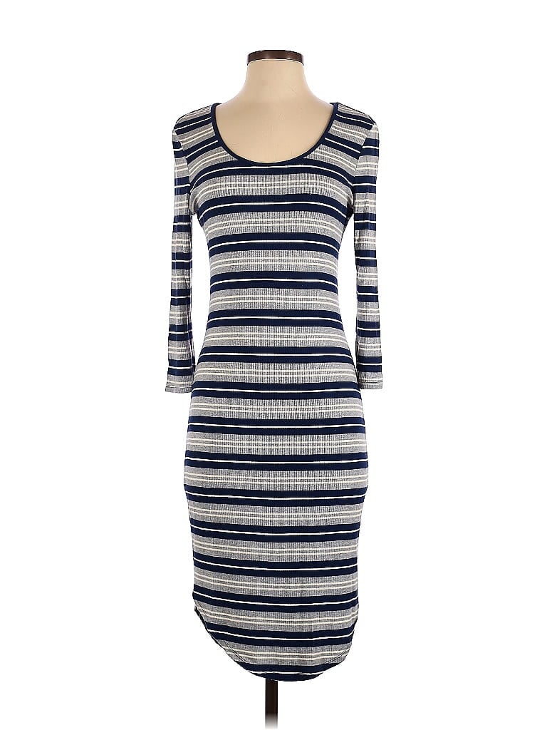 Pre-owned Summer And Sage Casual Dress In Blue