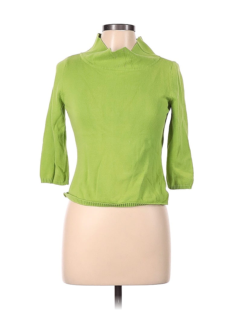 90's Angora Blend Jewel Tone Turtleneck Sweater by Rafaella Petites main image 0