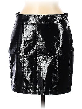 Reformation Faux Leather Skirt (view 1)