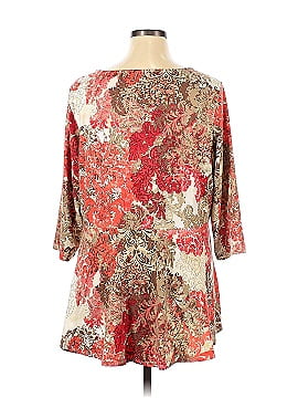 Susan Graver 3/4 Sleeve Top (view 2)