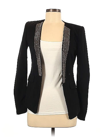 BCBGMAXAZRIA Solid Black Jacket Size XS - 87% off | ThredUp