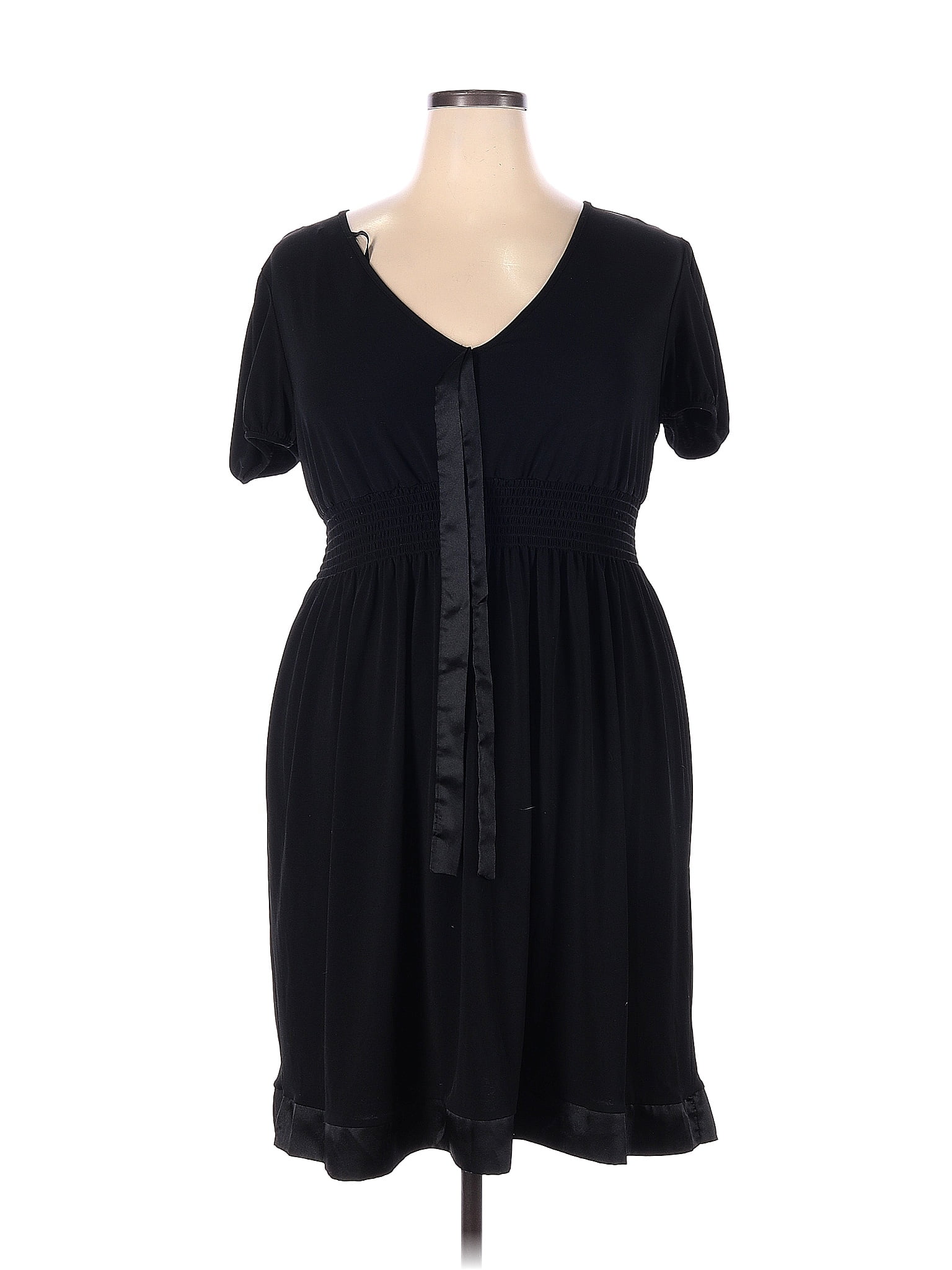 Lane Bryant Black Casual Dress Size 18 20 Plus (Plus) 60 off thredUP