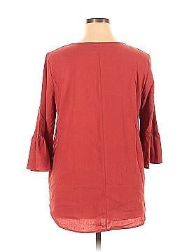 Emery Rose 3/4 Sleeve Blouse (view 2)