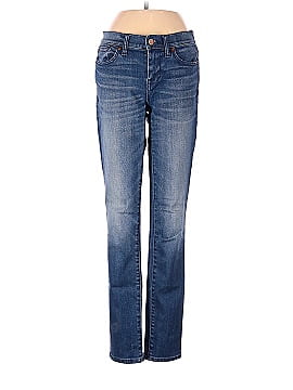 Madewell 8" Skinny Jeans in Sunnyside Wash (view 1)