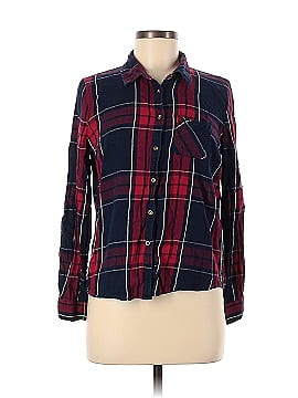 Primark Long Sleeve Button-Down Shirt (view 1)