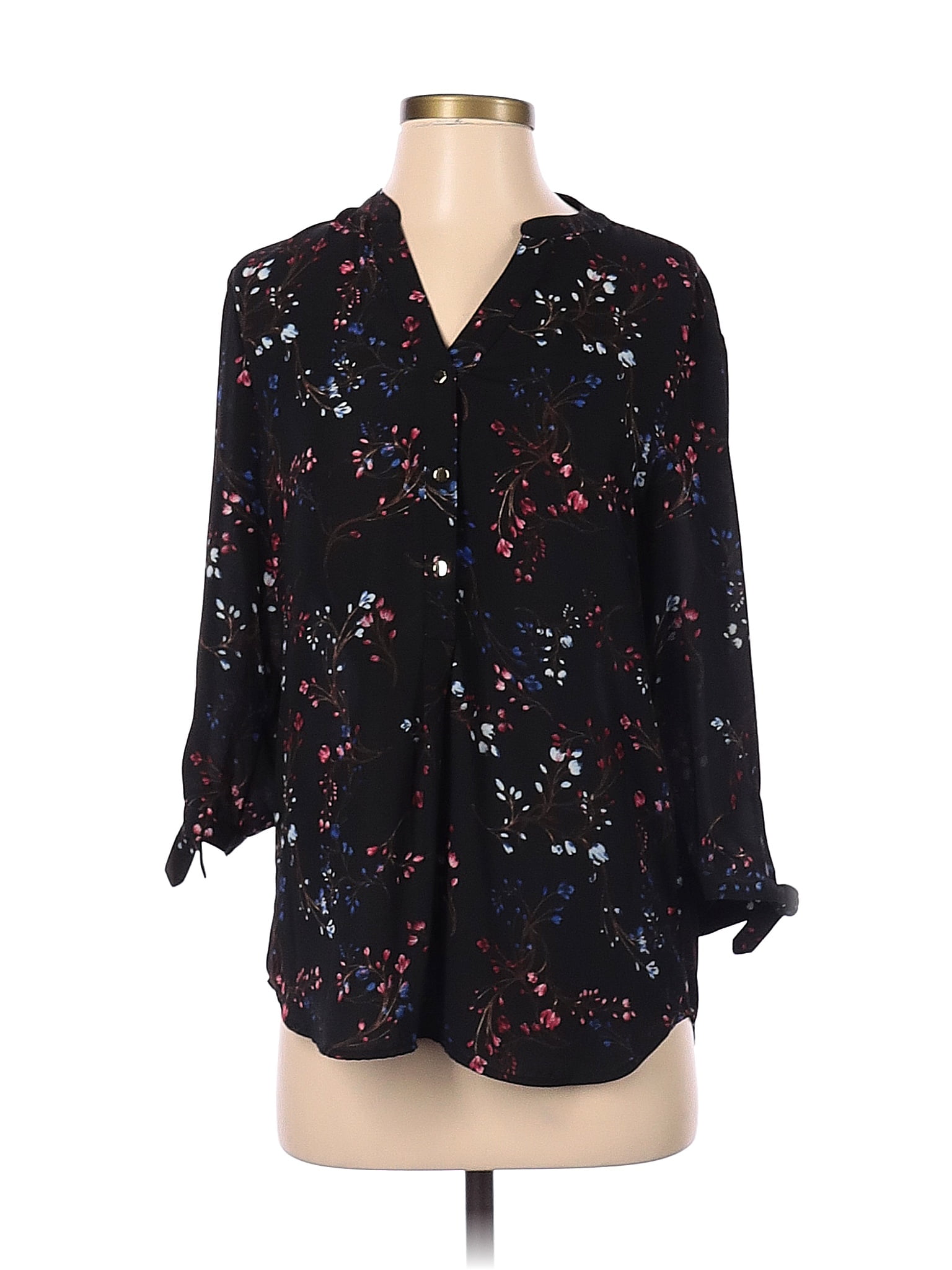 Ivanka Trump 100% Polyester Black Long Sleeve Blouse Size S - 72% off ...