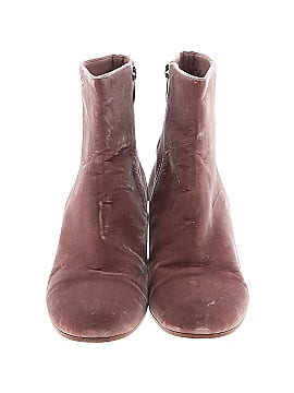 Gianvito Rossi Velvet Ankle Boots (view 2)