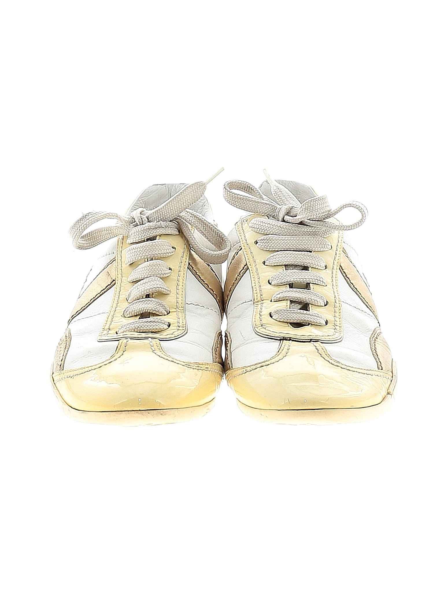 Louis Vuitton Gold Perforated Monogram Leather Low Top Sneakers Size 36 Louis  Vuitton