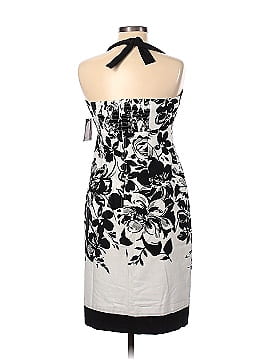 R&K ORIGINALS Bold Floral DRESS White on Black High Waist Size 10 -  clothing & accessories - by owner - apparel sale 
