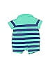 Guess Stripes Green Short Sleeve Outfit Size 0-3 mo - photo 2