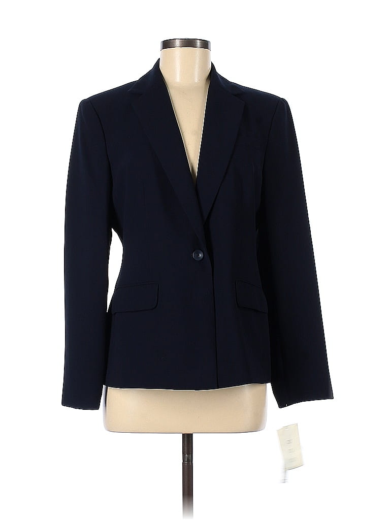 Jones Wear 100% Polyester Blue Blazer Size 8 - 57% off | thredUP