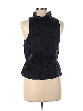JS Collection Sleeveless Silk Top (view 2)