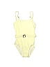Solid & Striped Yellow One Piece Swimsuit Size XS - photo 1