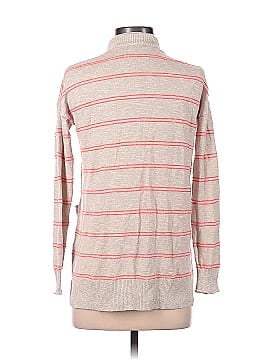 Madewell Bradley Cardigan Sweater in Textured Stripe (view 2)