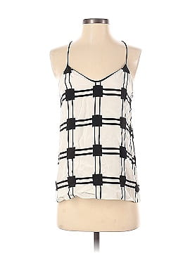Tibi Sleeveless Silk Top (view 1)