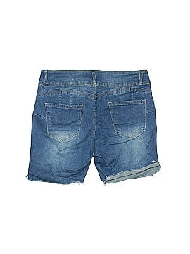 Blue Savvy Denim Shorts (view 2)