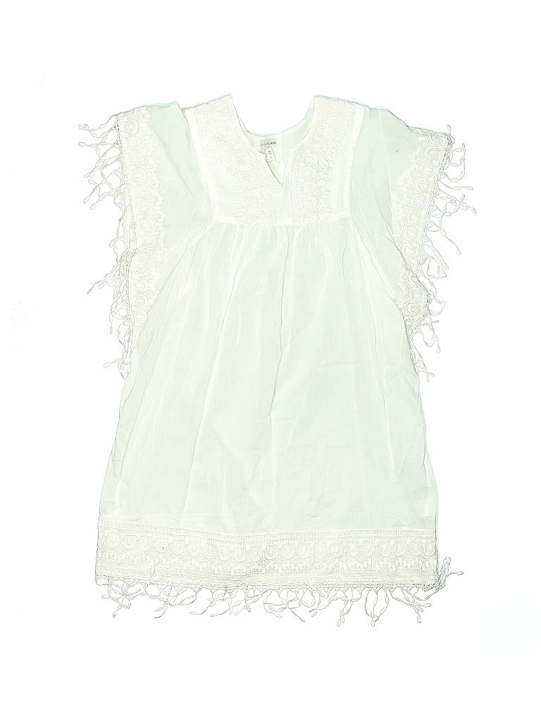 Garnet Hill 100% Cotton White Dress Size X-Large (Kids) - photo 1