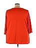 Belle By Kim Gravel Orange Pullover Sweater Size 3X (Plus) - photo 2