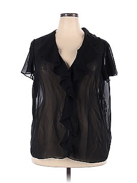 Chaps Short Sleeve Blouse (view 1)