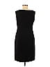 Worthington 100% Polyester Solid Black Cocktail Dress Size 6 - photo 2