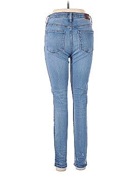 Madewell 9" High-Rise Skinny Jeans: Destructed-Hem Edition (view 2)