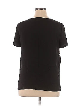 Diane von Furstenberg Short Sleeve Silk Top (view 2)