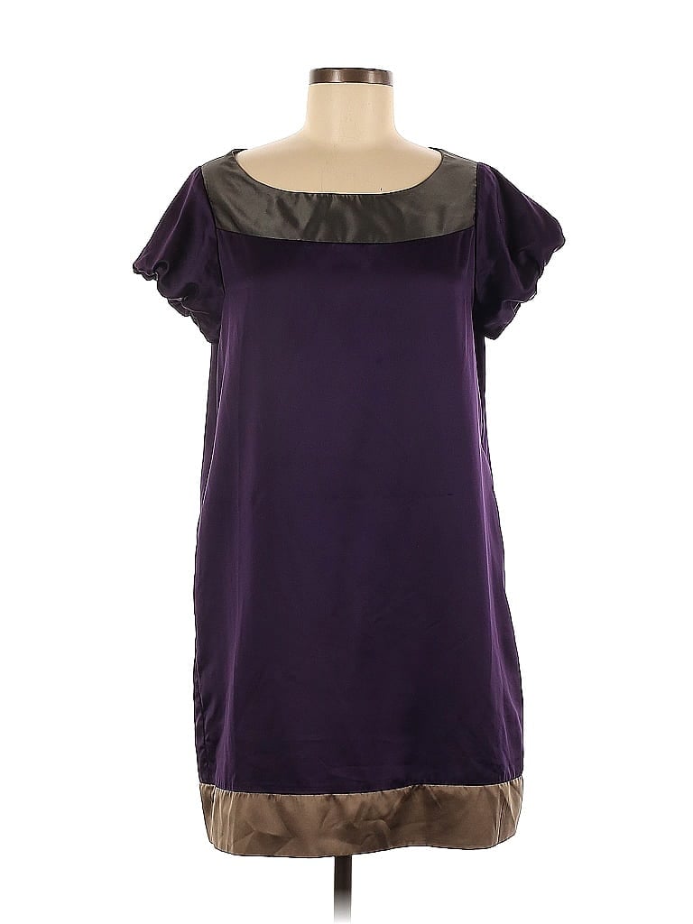 Old Navy 100% Polyester Purple Casual Dress Size M - photo 1