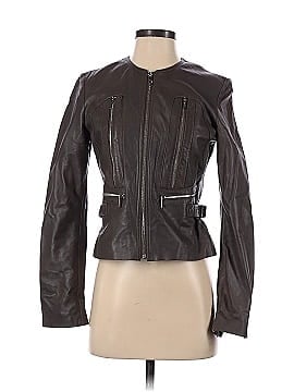 Laundry by Shelli Segal Leather Jacket (view 1)