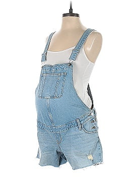 Isabel Maternity Overall Shorts (view 1)