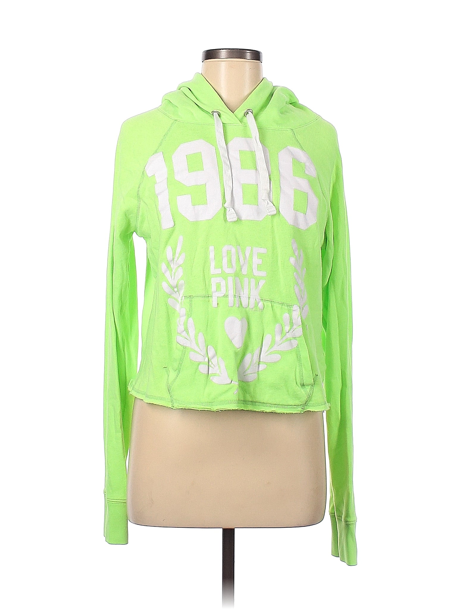 Sweat à Capuche Victoria's Secret Sport – Femme, Noir/argent, Taille L, Neuf