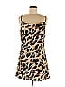Evenuel 100% Polyester Tortoise Animal Print Leopard Print Brown Tan Casual Dress Size M - photo 1