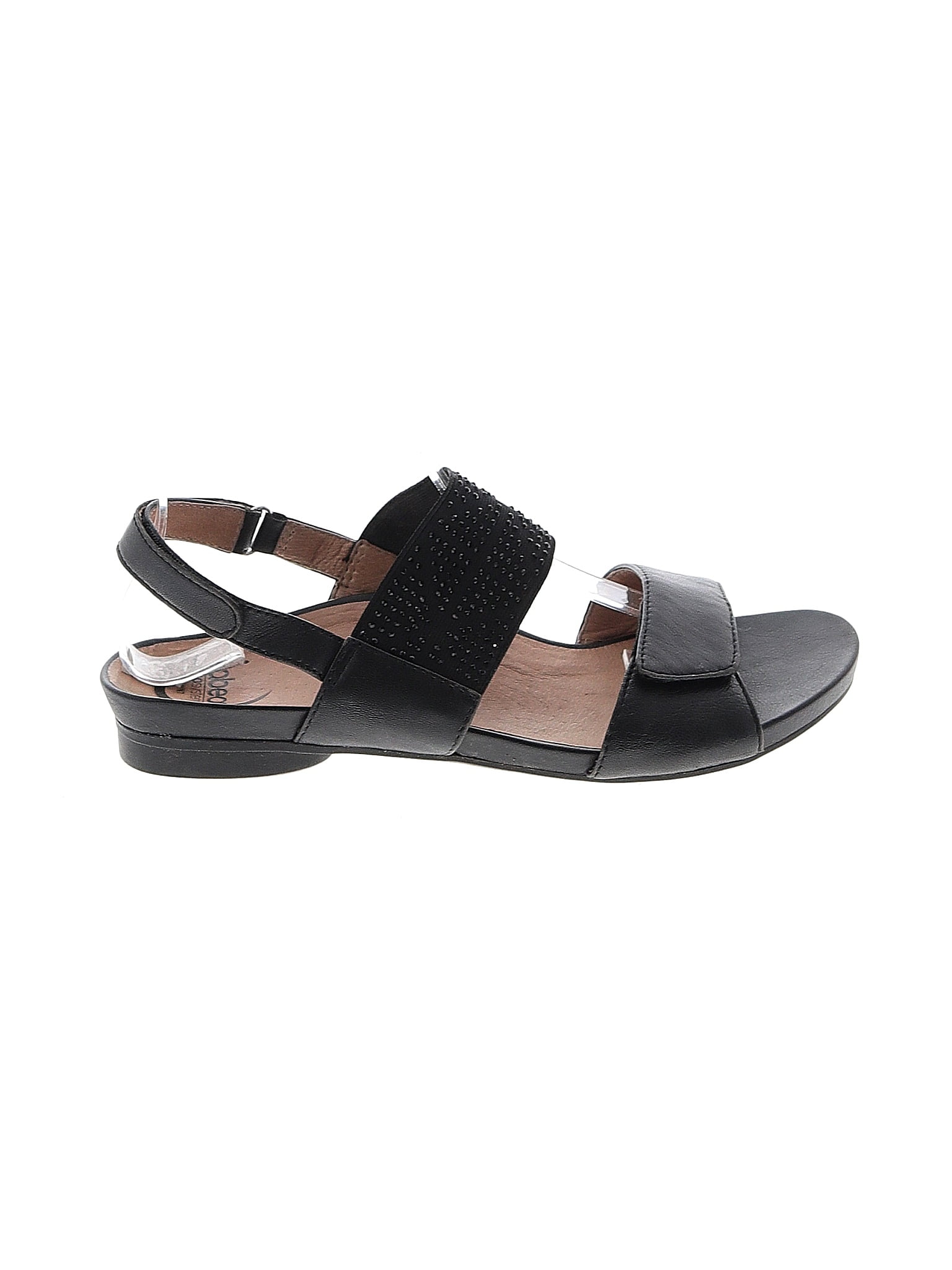 ABEO Black Sandals Size 7 - 77% off | ThredUp