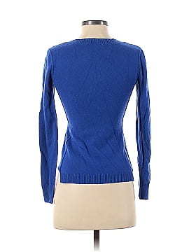 Aqua Cashmere Pullover Sweater (view 2)