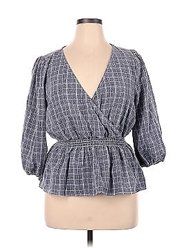 Treasure & Bond 3/4 Sleeve Blouse (view 1)