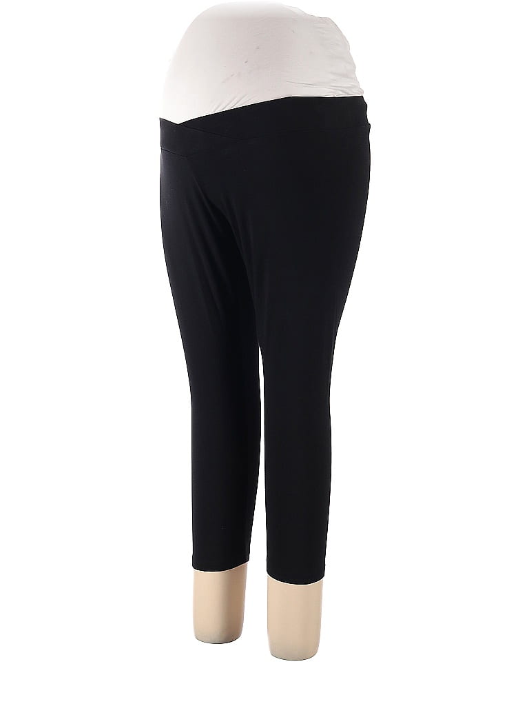 BumpStart Black Leggings Size XL (Maternity) 32 off thredUP