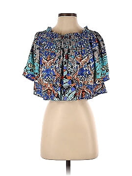Twelfth Street by Cynthia Vincent Short Sleeve Blouse (view 1)
