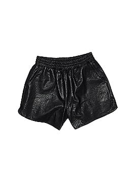 She + Sky Faux Leather Shorts (view 1)