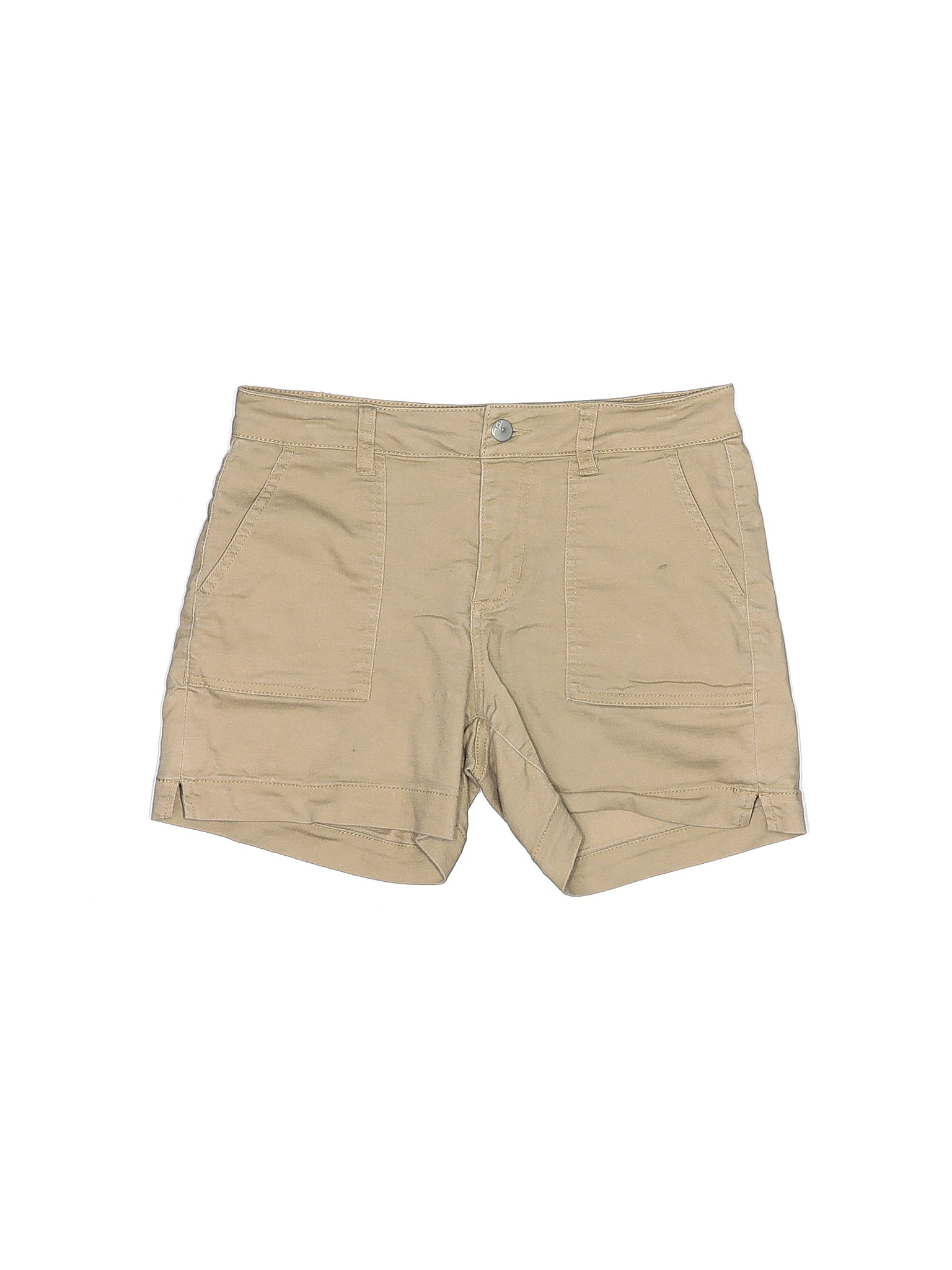 D.Jeans Tan Denim Shorts Size 6 21 off thredUP