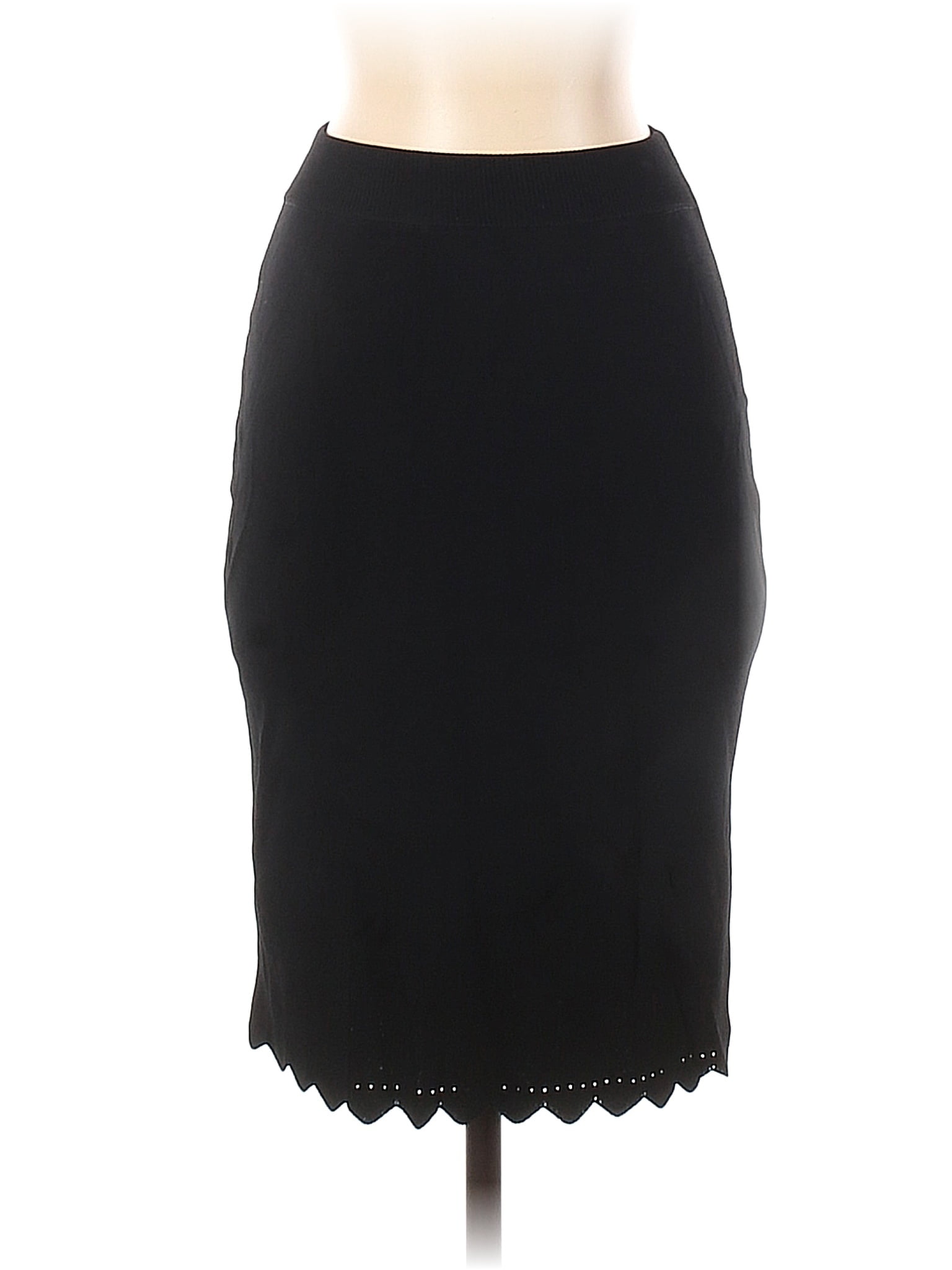 CATHERINE Catherine Malandrino Solid Black Casual Skirt Size XS - 86% ...