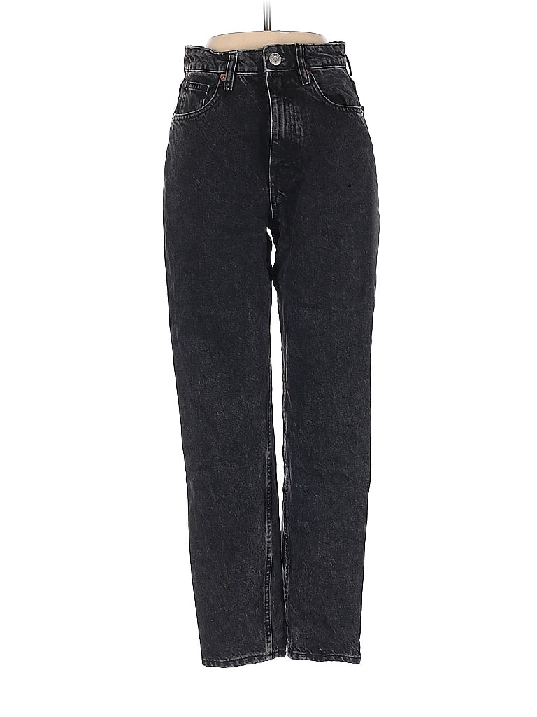 Zara 100% Cotton Black Jeans Size 2 - 49% off | thredUP