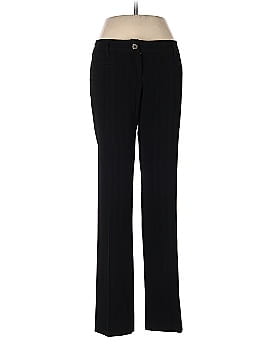 Dolce & Gabbana Black Pinstripe Wool Pants (view 1)