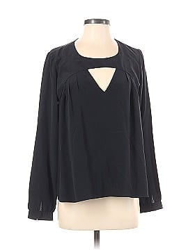 Rory Beca Long Sleeve Silk Top (view 1)