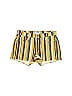 FRAME Denim Stripes Yellow Denim Shorts 26 Waist - photo 1