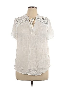 Perch by Blu Pepper Short Sleeve Blouse (view 1)