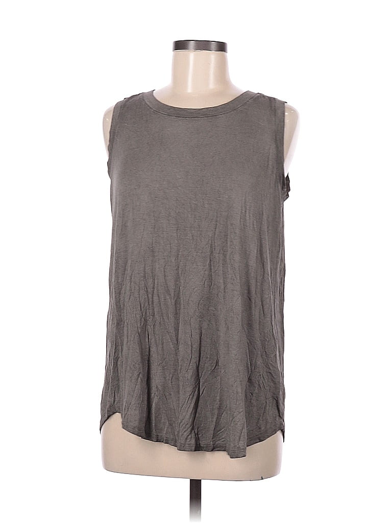 Jane and Delancey Gray Active Tank Size M - 60% off | ThredUp