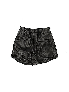 Shein Faux Leather Shorts (view 2)